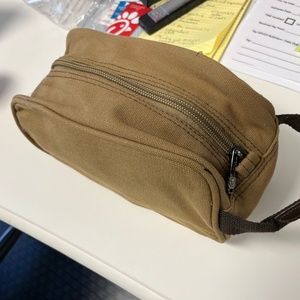 West Pony Canvas Toiletry Bag